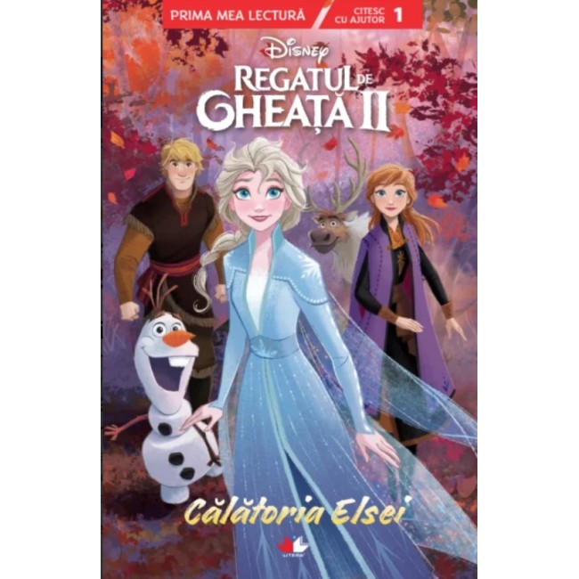 Disney. Regatul de gheața II. Calatoria Elsei - Citesc cu ajutor ( nivelul 1)