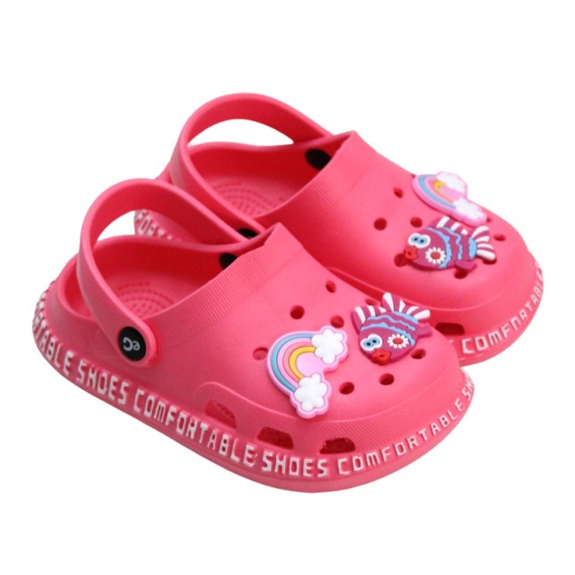 papuci copii roz-ciclamen eG