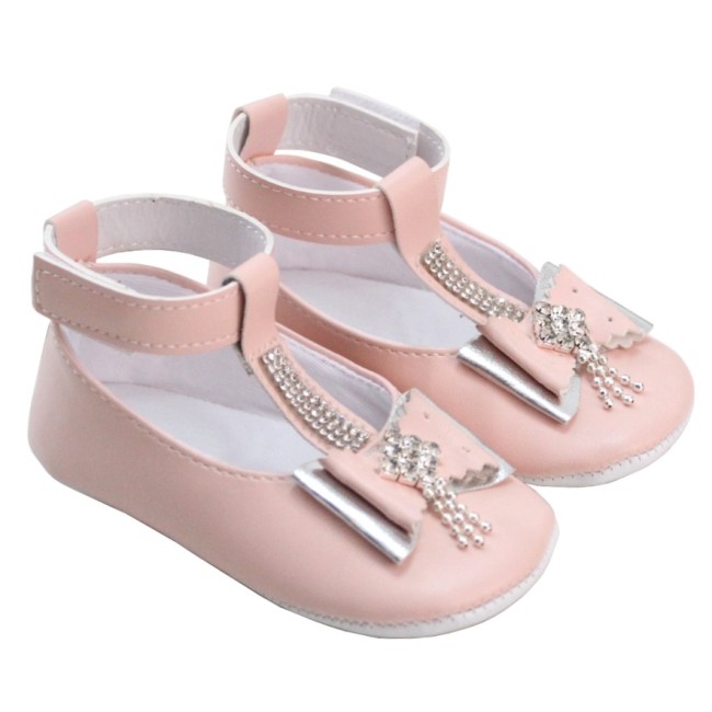 pantofiori fetite roz fundita pietricele