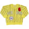 jacheta baseball copii bumbac galben
