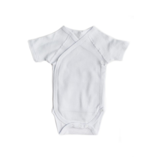 Body maneca scurta Kara alb petrecut 7 capse Body maneca scurta Kara alb petrecut 7 capse