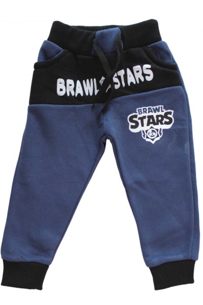 Pantaloni vatuiti Brawl stars albastru