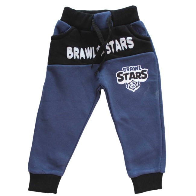 Pantaloni vatuiti Brawl stars albastru