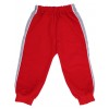 pantaloni trening copii rosi insert gri